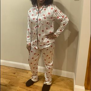 Brand New Kiss Me Loungewear pant sets. Cute and Comfortable